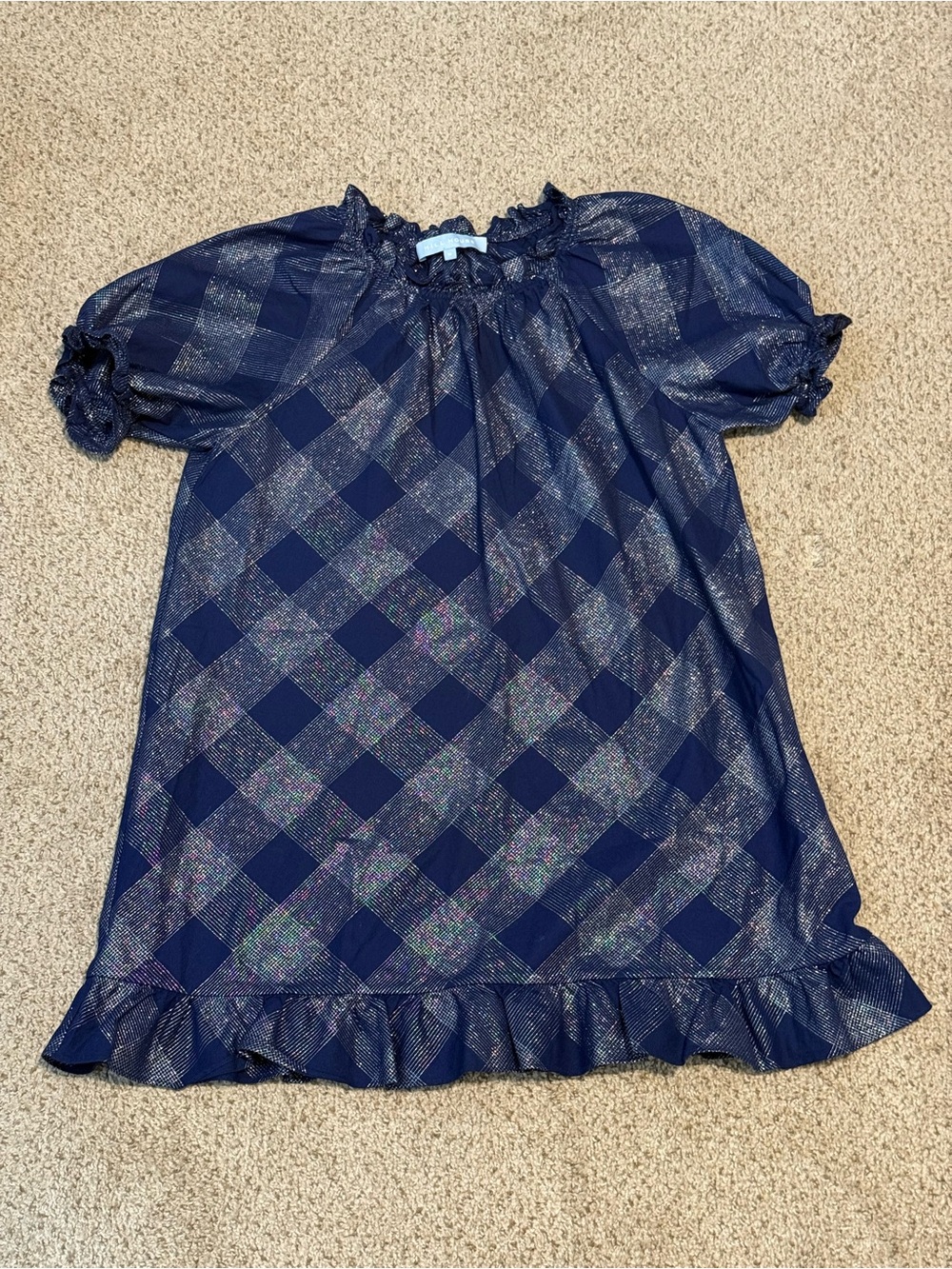 Hill House Navy Plaid Katherine Nap Dress